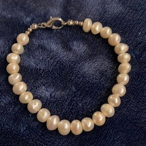Real pearl bracelet